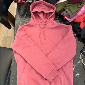 Women's Comfrt Sold Out Berry Color Pink Travel Hoodie NWT